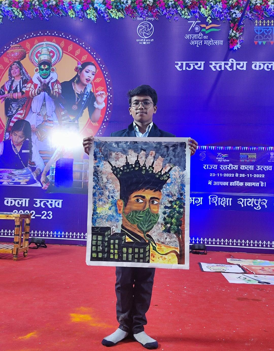 राष्ट्रीय स्तरीय कला उत्सव में विचक्षण जैन विद्यापीठ के विद्यार्थी का चयन राष्ट्रीय स्तरीय कला उत्सव में विचक्षण जैन विद्यापीठ के विद्यार्थी का चयन