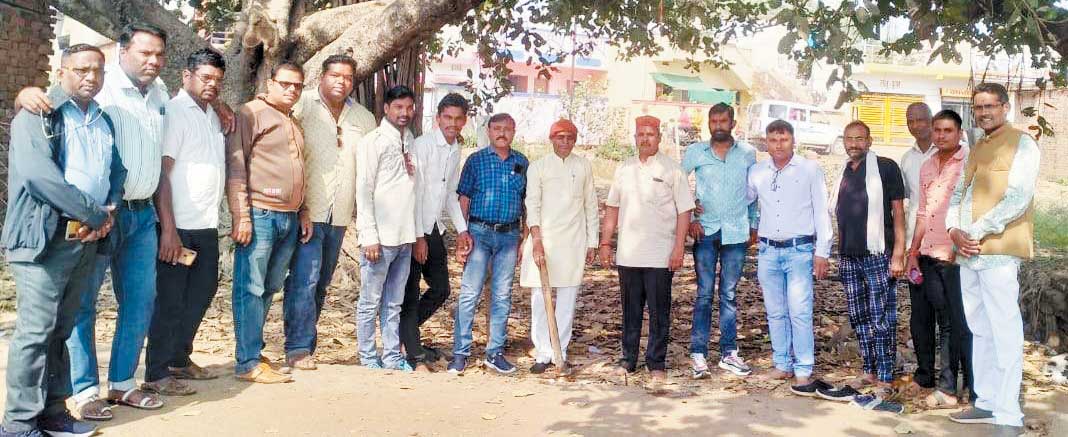 सीसी रोड-नाली निर्माण का भूमिपूजन