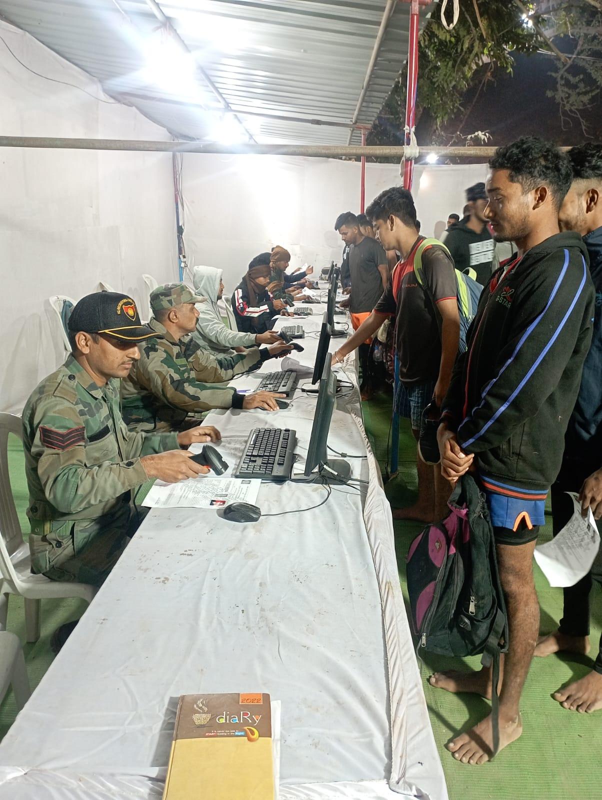 4320 युवाओं ने अग्निवीर बनने दिखाया कौशल 4320 युवाओं ने अग्निवीर बनने दिखाया कौशल