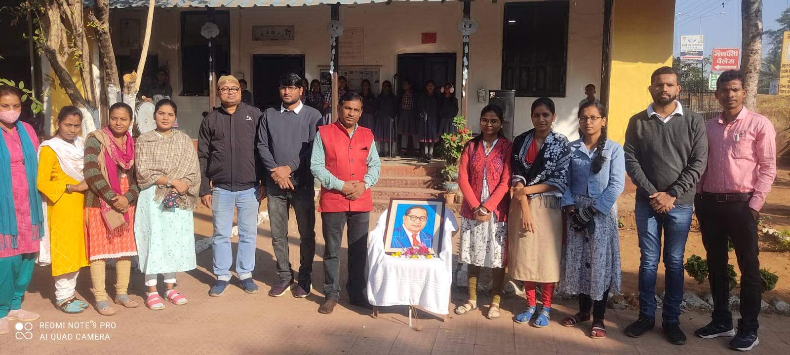 केन्द्रीय विद्यालय में डॉ. अंबेडकर को किया याद 