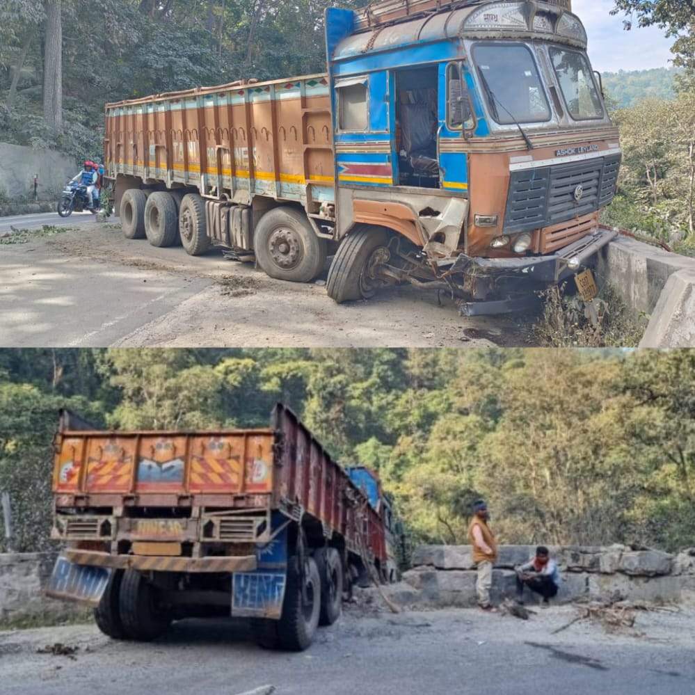 घाट में दो बड़े हादसे टले घाट में दो बड़े हादसे टले