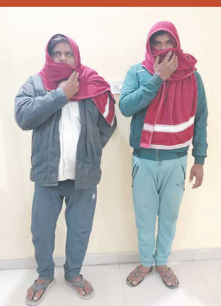 निर्माणाधीन मस्जिद में आपत्तिजनक चीजें फेंकी, बाप-बेटे गिरफ्तार