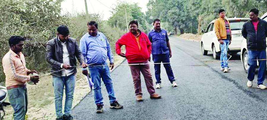 सडक़ निर्माण की गुणवत्ता में किसी भी सूरत से समझौता बर्दाश्त नहीं- मिंज