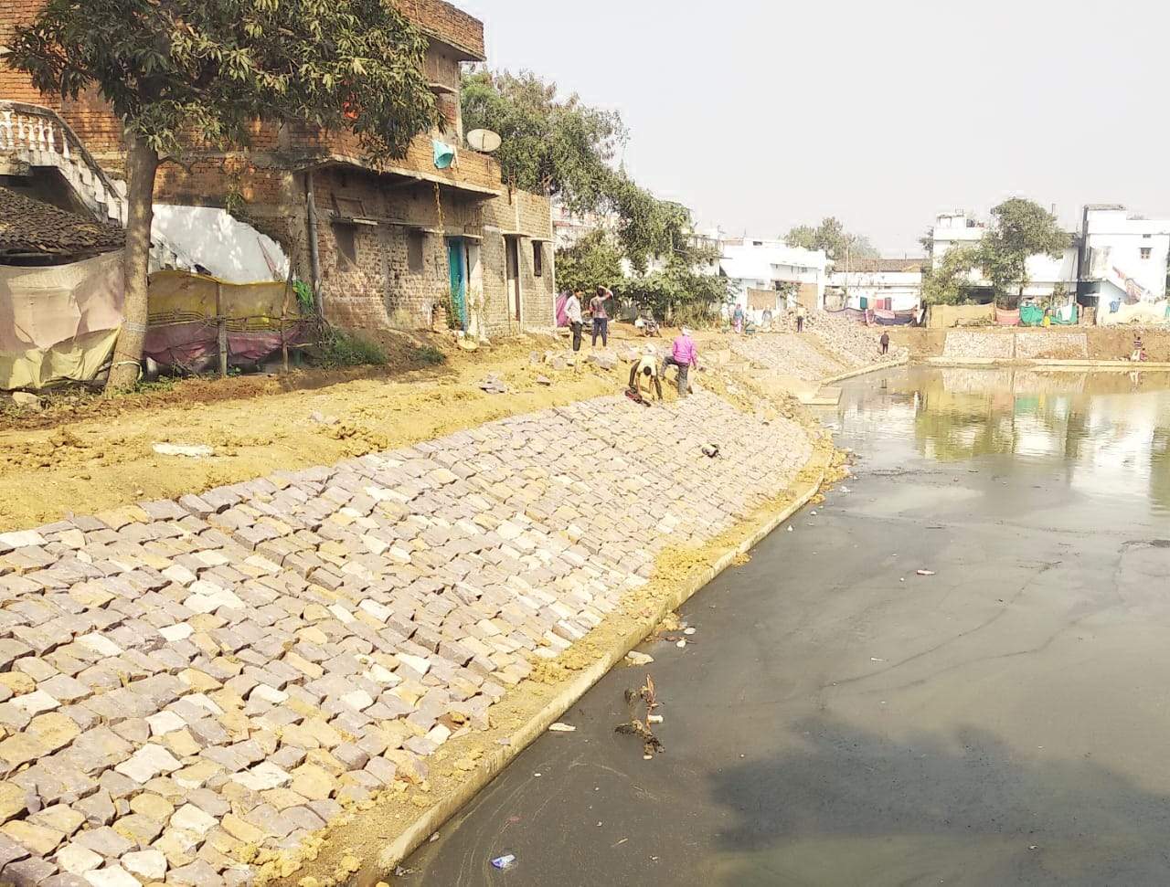 साठ लाख से दानी तालाब का सौंदर्यीकरण लेकिन...!