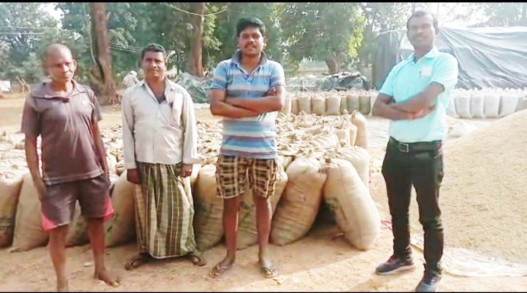 करैहा में नया धान उपार्जन केन्द्र बनने से 13 गांवों को मिल रहा फायदा