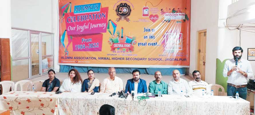 निर्मल विद्यालय में गोल्डन जुबली एलुमिनी शुक्रवार से