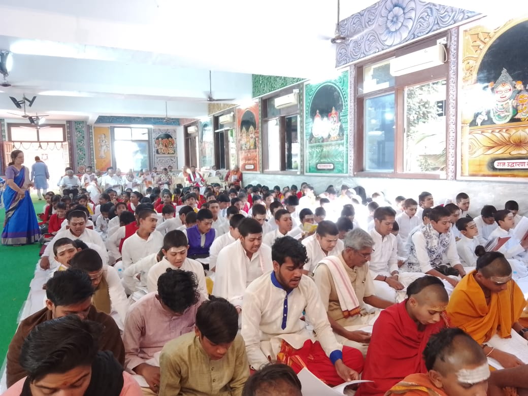 कोटि विष्णु सहस्त्रनाम जाप  का दूसरा दिन, जगन्नाथ मंदिर बह रही भक्ति धारा