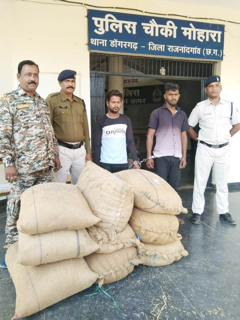 धान कट्टा चोरी, 2 आरोपी पकड़ाए