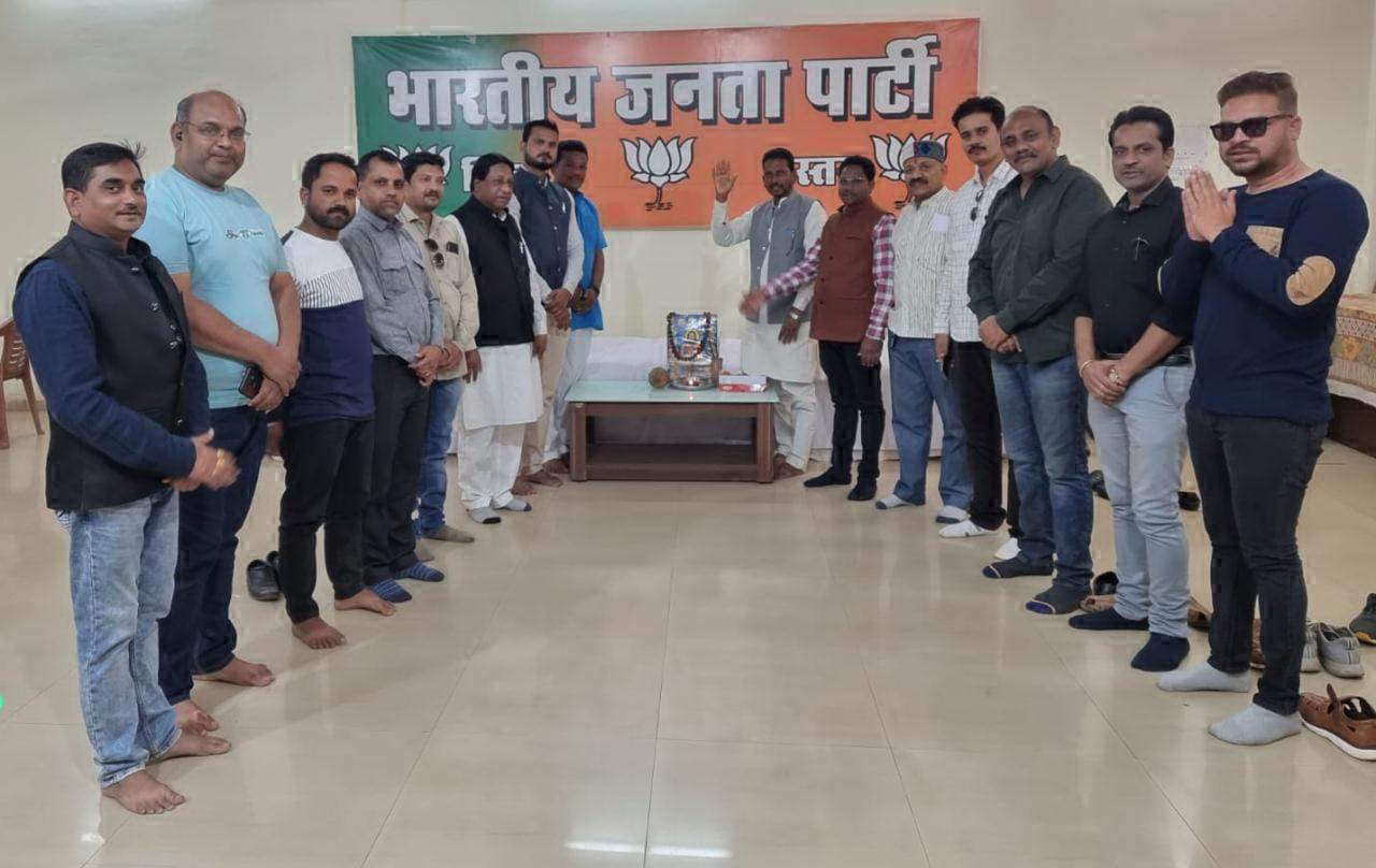 भाजपाइयों ने मनाई  घासीदास जयंती