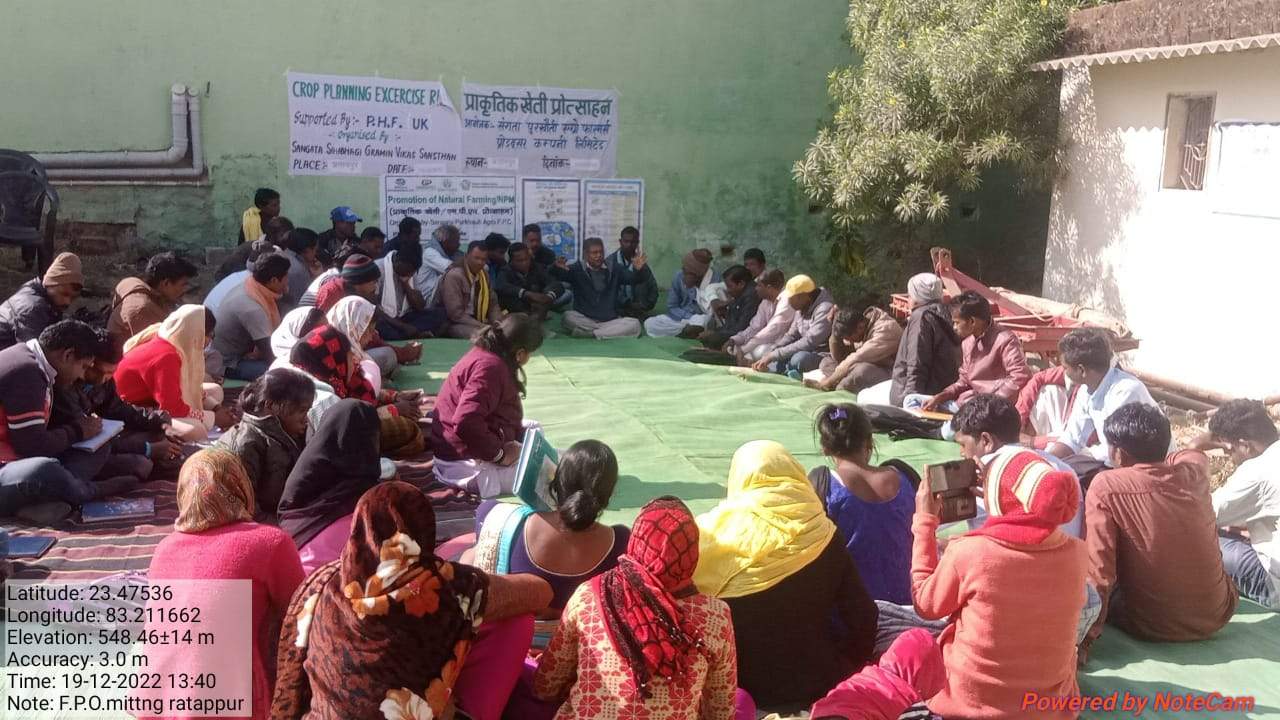 जैविक खेती को बढ़ावा देने 42 गांवों के किसानों को दी जानकारी