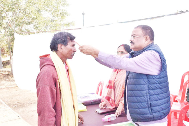 स्वास्थ्य शिविर का डेढ़ हजार लोगों ने उठाया लाभ स्वास्थ्य शिविर का डेढ़ हजार लोगों ने उठाया लाभ