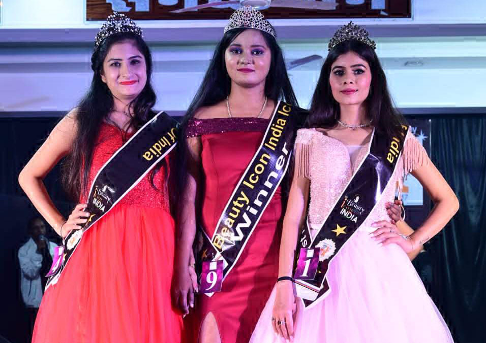 रायपुर में आयोजित ब्यूटी आइकॉन इंडिया  की विनर बनीं सरगुजा की मानसी