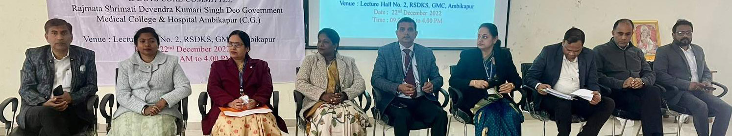 चिकित्सा कॉलेज में क्षय रोग उन्मूलन पर प्रशिक्षण