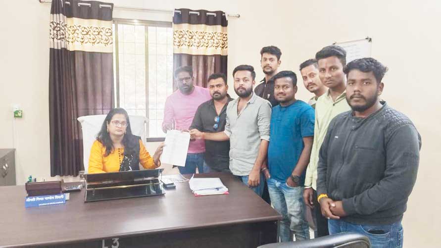 युवा मोर्चा ने दिखाई गंभीरता तो अपर कलेक्टर ने लिया संज्ञान