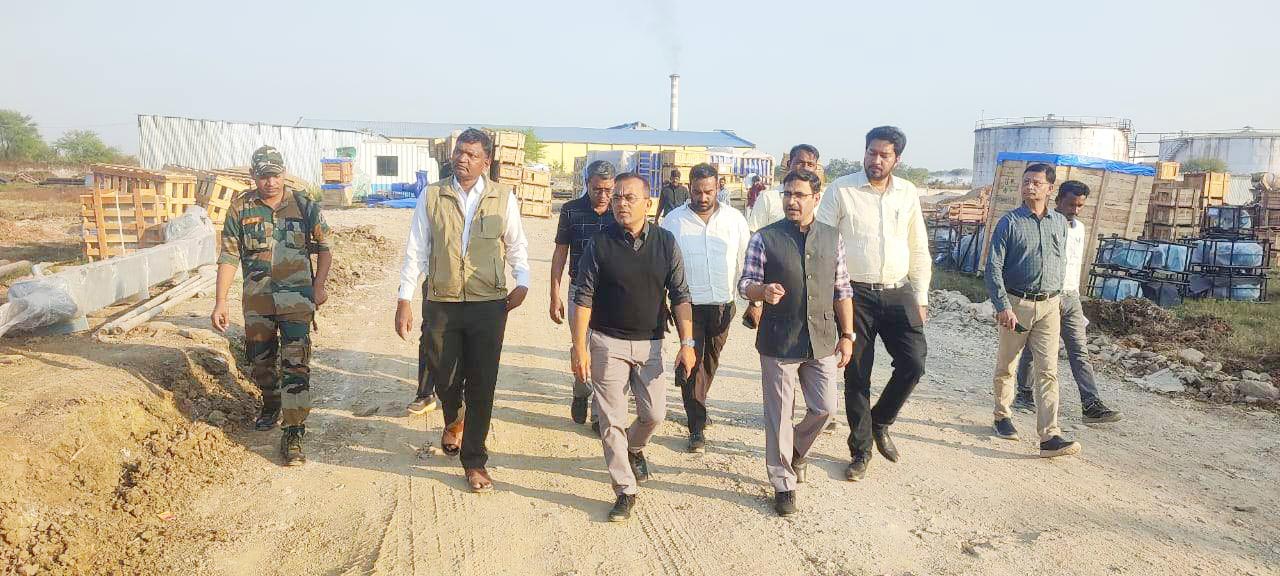 इथेनॉल उद्योग का निर्माण कार्य लगभग 80 फीसदी पूरा कलेक्टर ने निर्माण कार्यों में और तेजी लाने के निर्देश दिए इथेनॉल उद्योग का निर्माण कार्य लगभग 80 फीसदी पूरा कलेक्टर ने निर्माण कार्यों में और तेजी लाने के निर्देश दिए