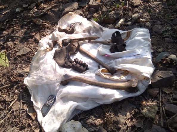 तीन माह से लापता किशोरी का जंगल में मिला कंकाल