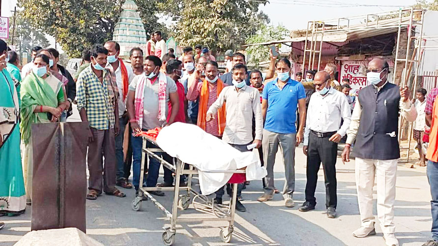 जमानत पर छूटे युवक की मौत, बवाल