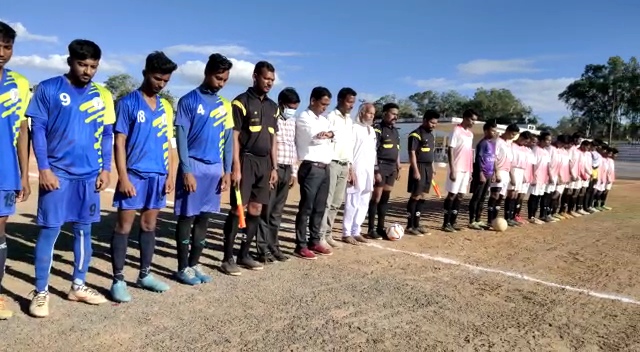 जितेन्द्र सिंह की स्मृति में राज्य फुटबॉल प्रतियोगिता शुरू 