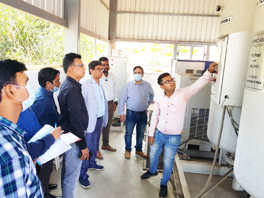 जिला अस्पताल में 25 बिस्तरों का बनेगा कोरोना वार्ड, डॉक्टरों ने किया मॉकड्रिल 