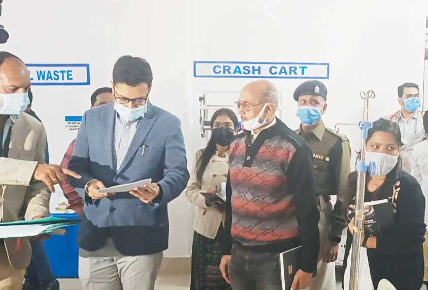 कोरोना के नए वेरियंट को लेकर मॉकड्रिल