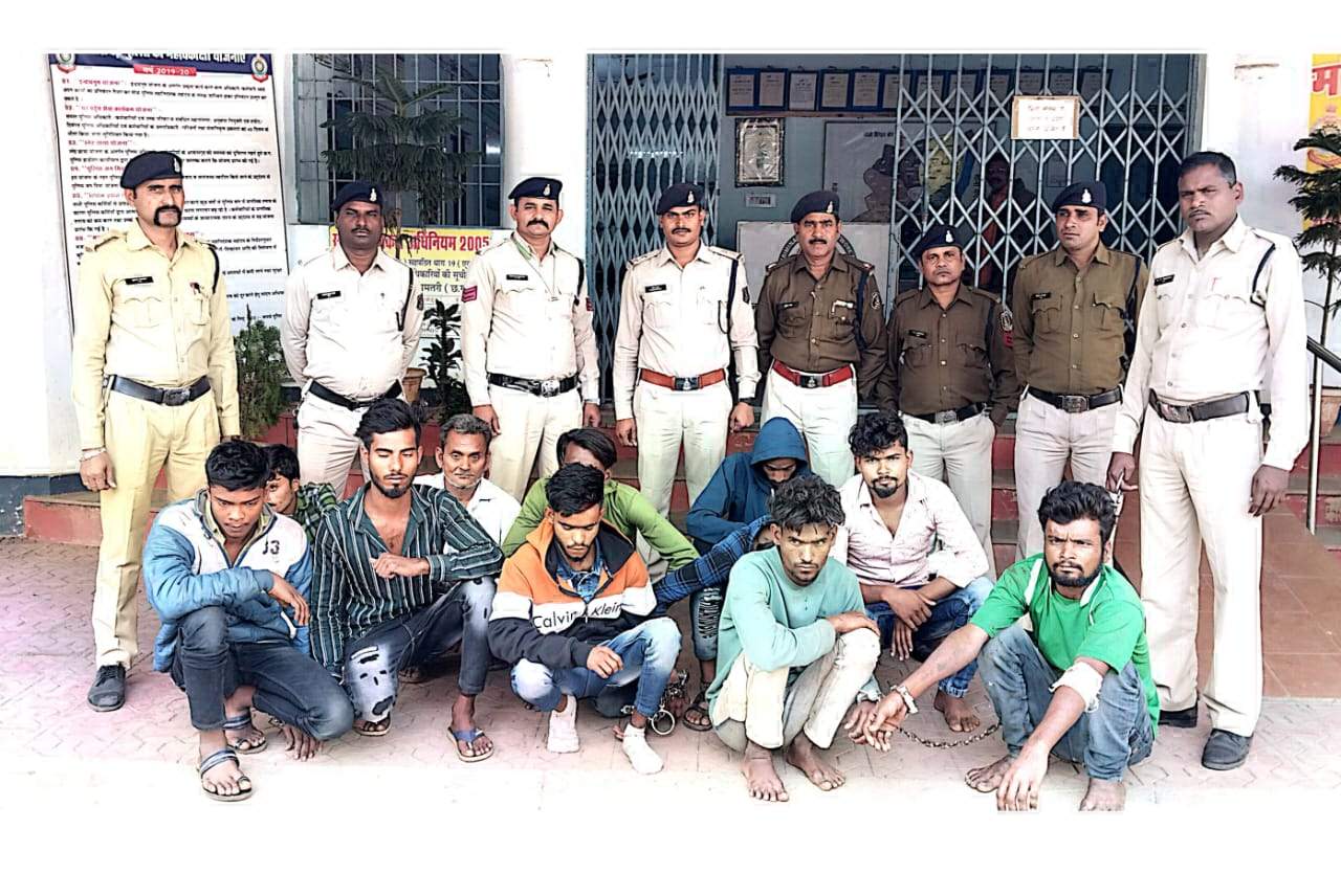 पुलिस का ऑपरेशन गुरूड़ अभियान