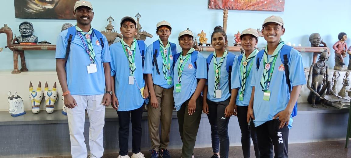 इंटरनेशनल कल्चरल जम्बूरी में शामिल हुए जशपुर के स्काउट्स व गाइड्स, जम्बूरी में छत्तीसगढ़ी संस्कृति का बजा डंका