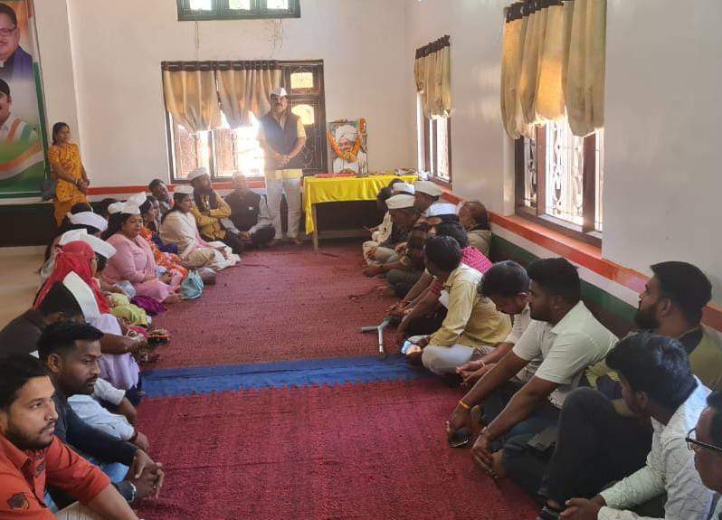 बस्तर के गांधी मानकुराम सोढ़ी को दी श्रद्धांजलि