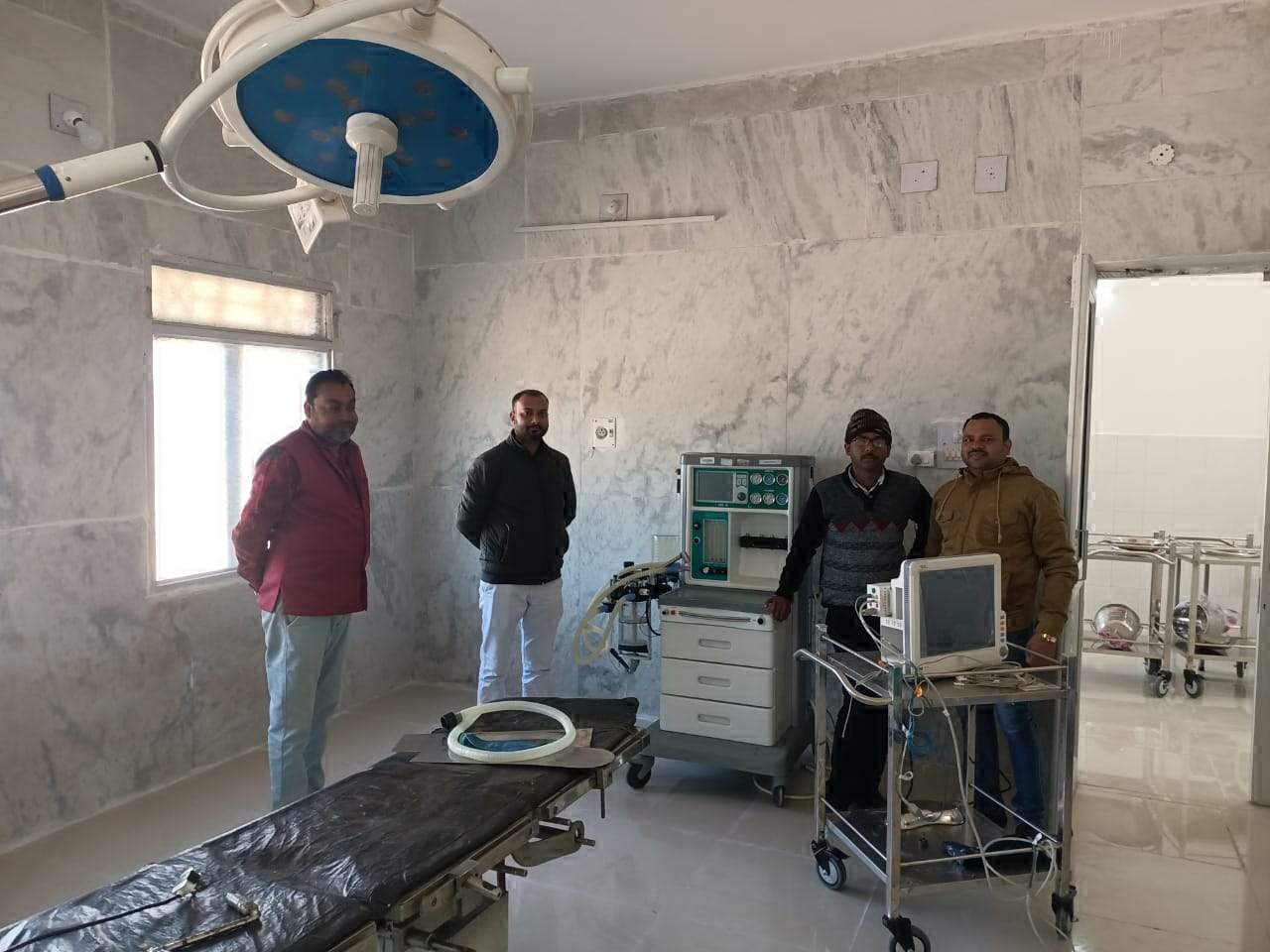 100 बिस्तर अस्पताल को स्वरूप देने युद्ध स्तर पर काम