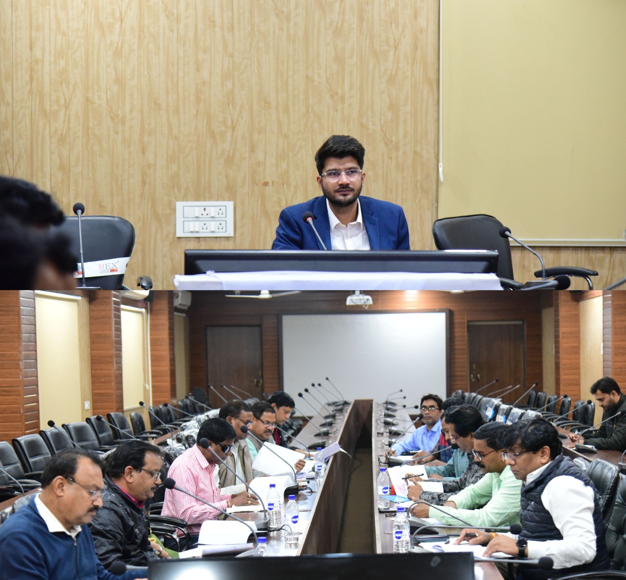 कलेक्टर ने ली एकलव्य आदर्श आवासीय विद्यालय संचालन समिति की बैठक