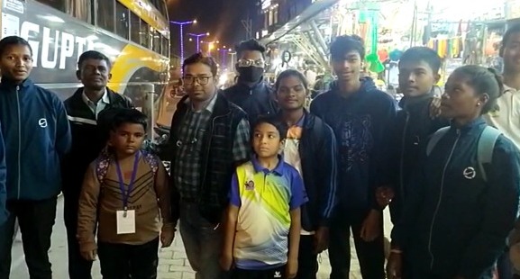 तीरंदाजी स्पर्धा में हिस्सा लेने खिलाड़ी रवाना