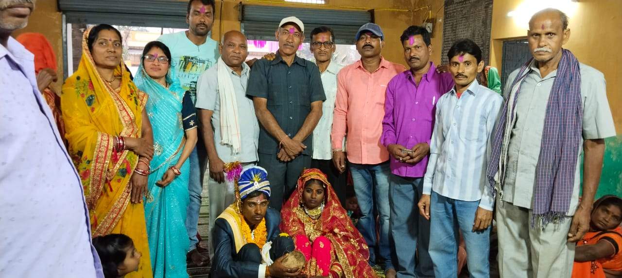 छिपली में आदर्श विवाह 