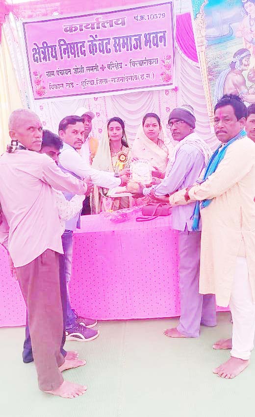 भगवान राम को नैया पार कराने वाले भक्त गुहा निषाद राज से प्रेरणा ले सर्व समाज -गीता, जोशीलमती में मनाई गई जयंती