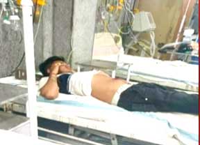 आक्सीजोन के पास जमन ईरानी गैंग ने की चाकूबाजी