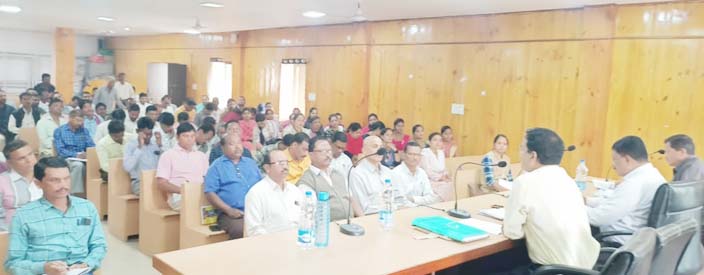 राजस्व एवं पंचायत विभाग को मिला स्वामित्व योजना का  प्रशिक्षण