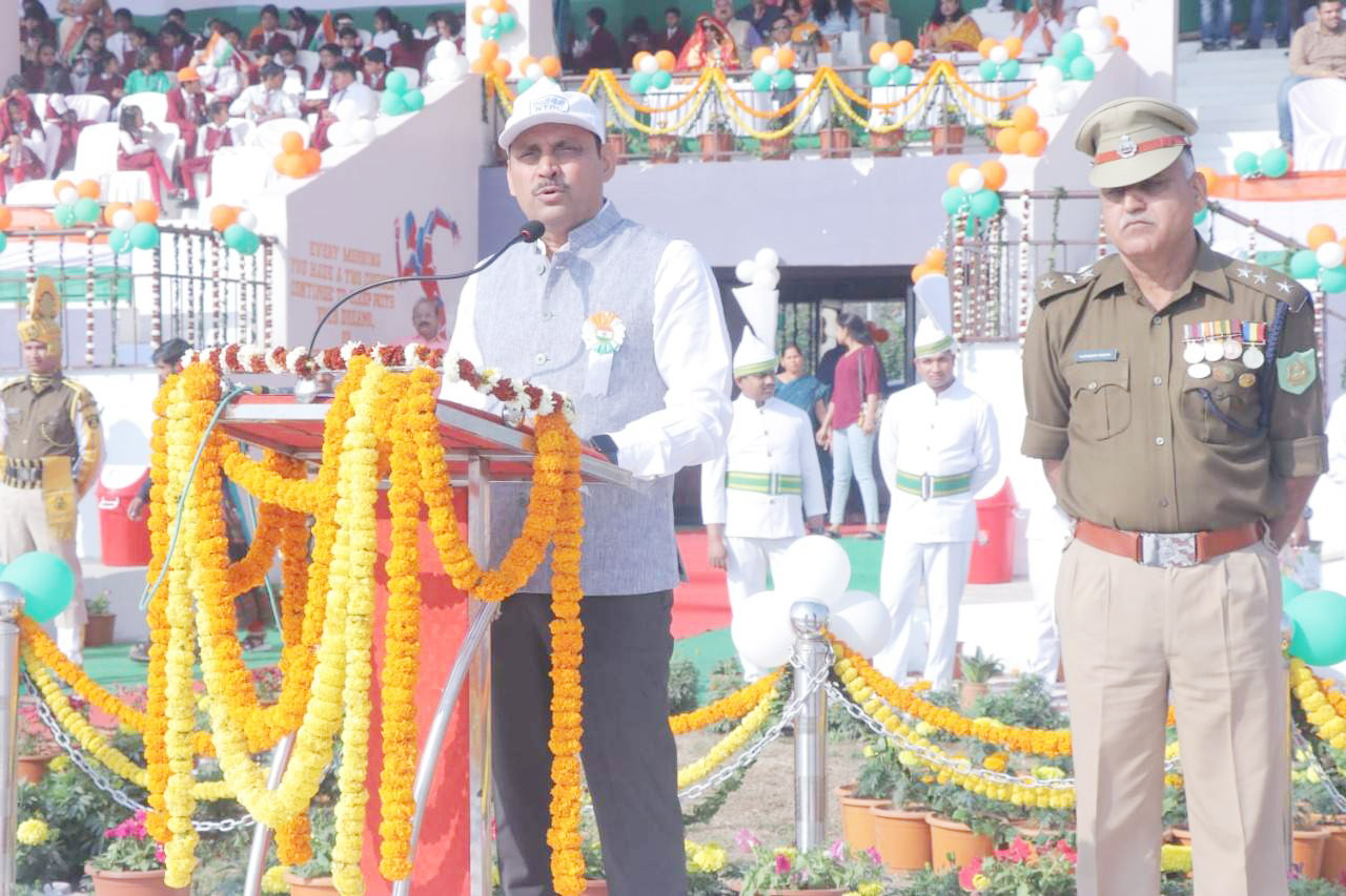 एनटीपीसी लारा में हर्षोल्लास से मनाया गणतंत्र दिवस