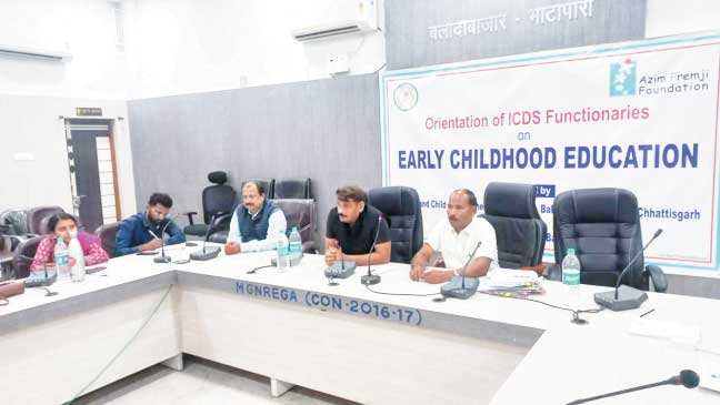 महिला बाल विकास व अजीम प्रेमजी फाउंडेशन की संयुक्त कार्यशाला महिला बाल विकास व अजीम प्रेमजी फाउंडेशन की संयुक्त कार्यशाला