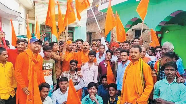 पैसर व चंगोरी में विहिप बजरंग दल गठित, कोईदा में धर्म जागरण रैली