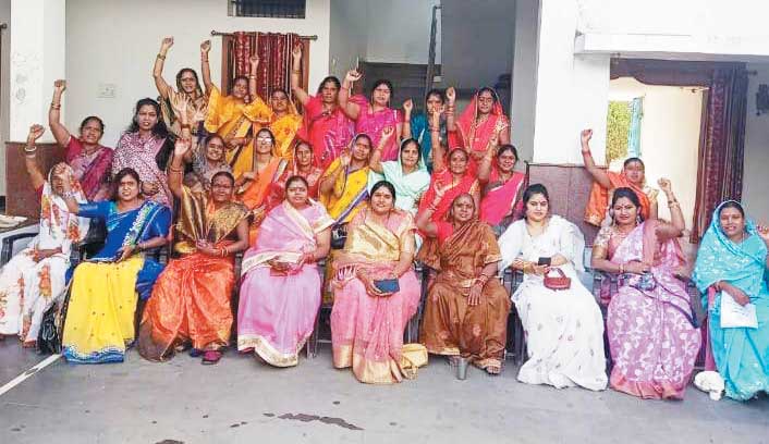 भाजपा महिला मोर्चा का बसंतोत्सव