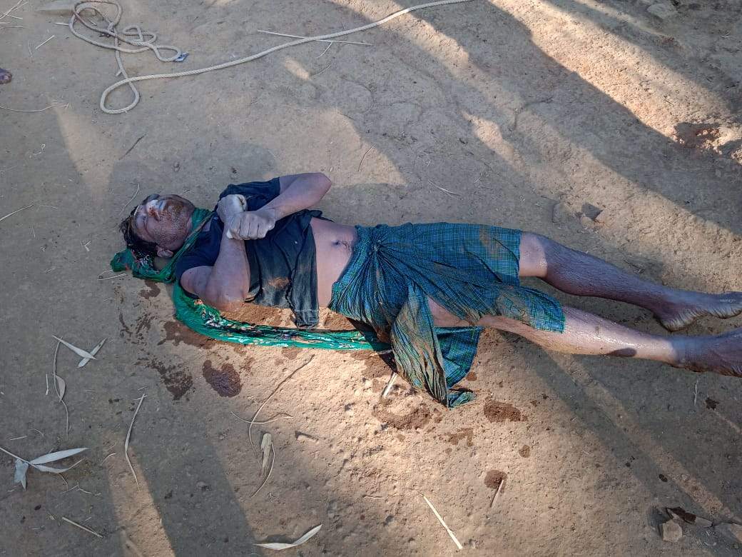 गाय बैल को भागने के दौरान किसान गिरा कुआं में, मौत