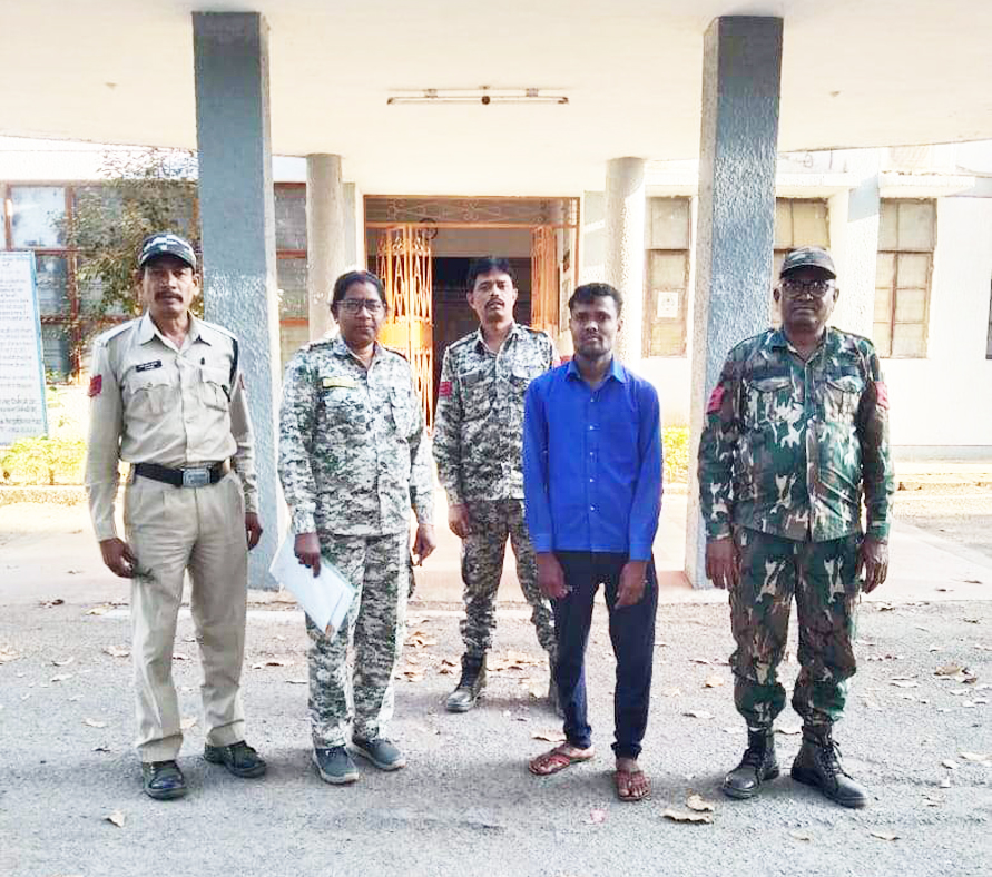 बलात्कार का आरोपी गिरफ्तार