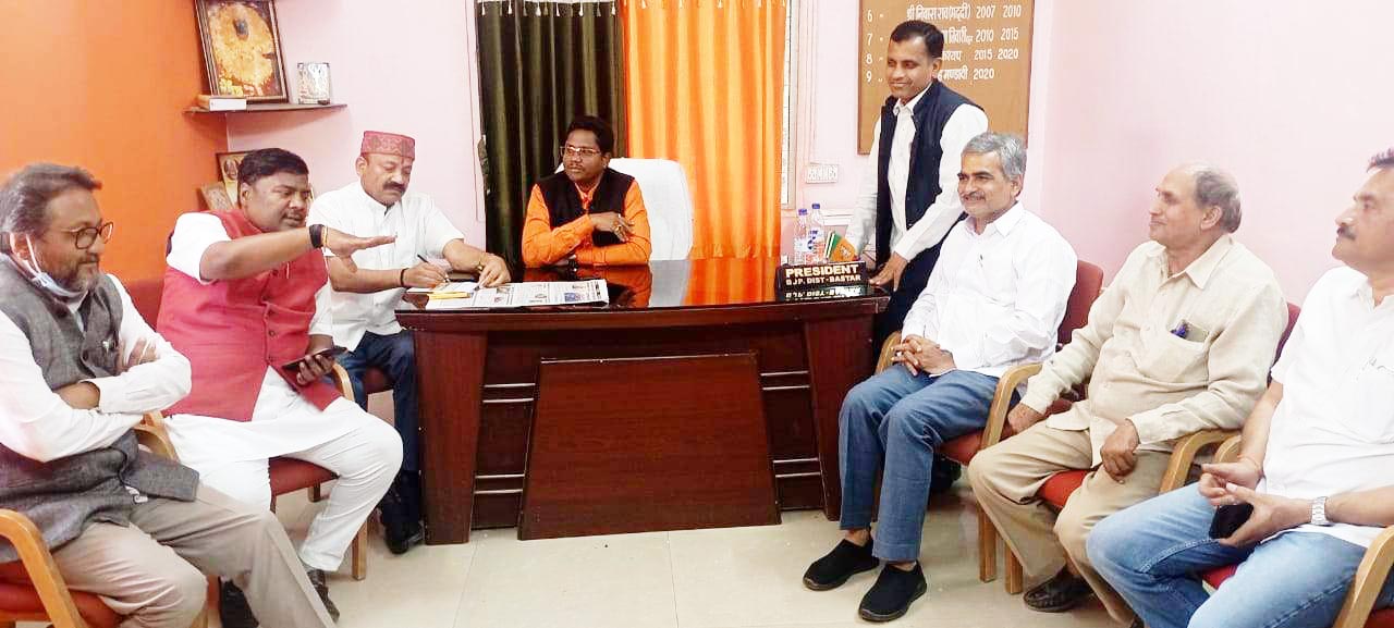 भाजपा राष्ट्रीय अध्यक्ष 11 को आएंगे बस्तर, तैयारियों में जुटी भाजपा