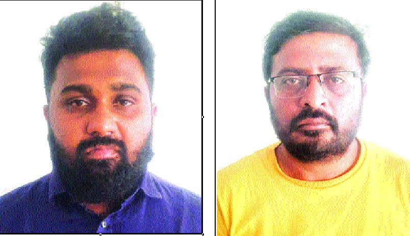किप्टो करेंसी, पैसा तीन गुना करने का झांसा देकर करोड़ों  की ठगी करने वाले अंतर्राज्यीय गिरोह के दो गिरफ्तार