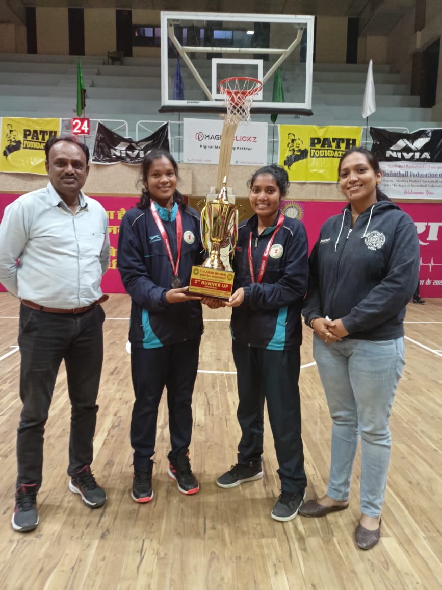 बॉस्केटबॉल खिलाड़ी शांति और शबनम का चयन