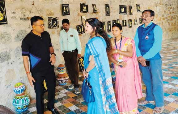 बादल में पैरा आर्ट प्रशिक्षण का समापन