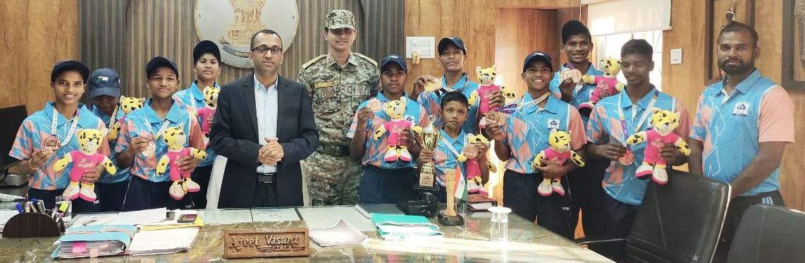 खेलो इंडिया यूथ गेम्स: अबूझमाड़ के मलखंब खिलाडिय़ों ने जीता कांस्य