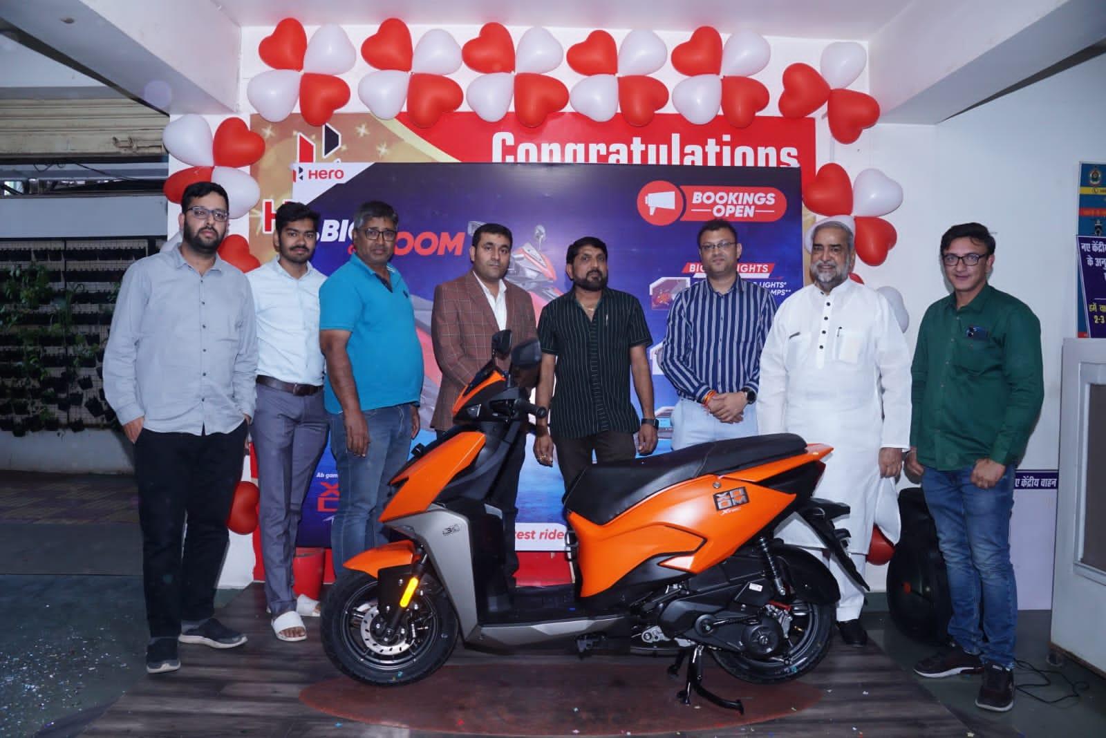 हीरो की स्कूटर जूम छत्तीसगढ़ में लॉन्च