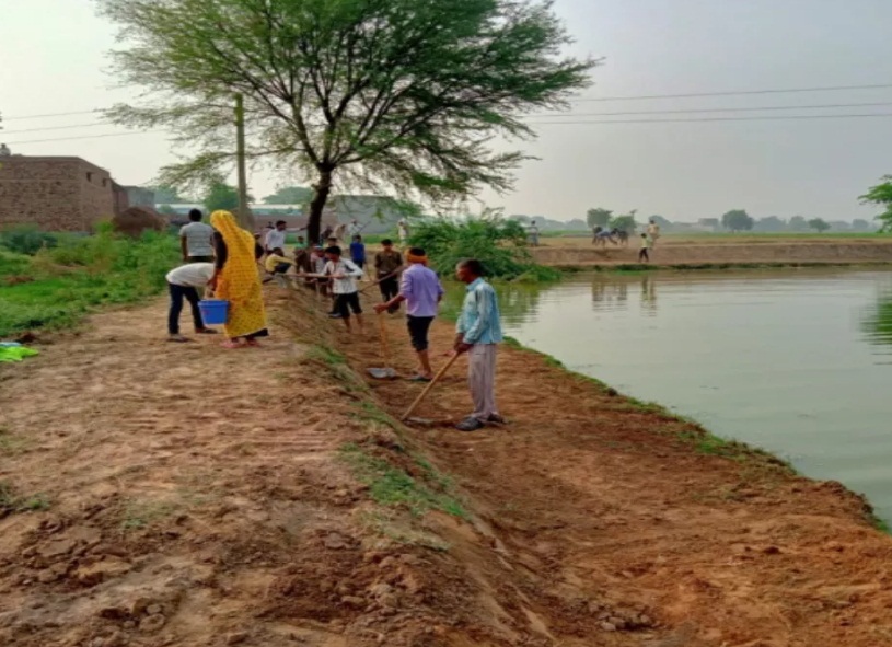 जल संरक्षण के लिए जिले में 1213 लाख से संवारे जाएंगे 94 अमृत सरोवर