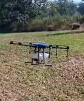 आंध्र-तेलंगाना के बाद अब बीजापुर में ड्रोन से खेतों में दवा छिडक़ाव की तैयारी आंध्र-तेलंगाना के बाद अब बीजापुर में ड्रोन से खेतों में दवा छिडक़ाव की तैयारी