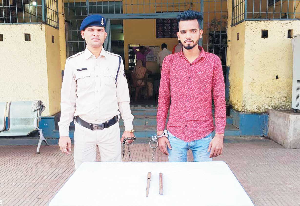 मामूली बात को  लेकर चाकू मारने वाला आरोपी गिरफ्तार