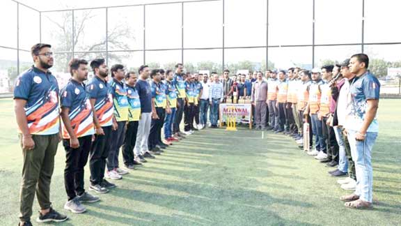 अग्रवाल समाज का मोहल्ला क्रिकेट